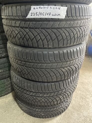 шины 22545 r17 зима: Шины 225 / 45 / R 17, Зима, Б/у, Комплект, Легковые, Корея, Kumho