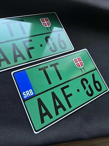 Delovi za motocikle: Ukrasne tablice - izrada ukrasnih tablica po želji- 1881 📌 opis: ne — 12