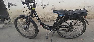 velosiped desna 2: Elektrikli şəhər velosipedi satılır. Velosiped rahat minik üçün alçaq — 4