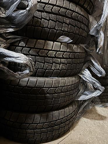 Шины 195 / 65 / R 15, Зима, Б/у, Комплект, Легковые, Япония, Dunlop