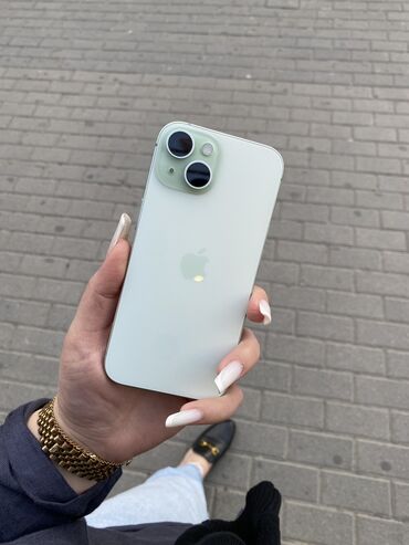 Apple iPhone: IPhone 15, 256 GB, Yaşıl