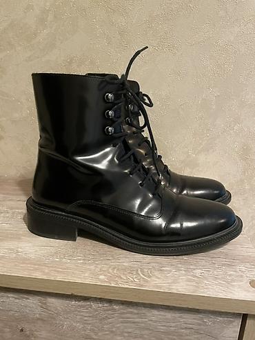 qadin bot: Nine West, Ölçü: 38, rəng - Qara, İşlənmiş — 2