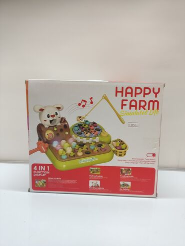 машины для детей на пульте: Игровой набор Youbeien Happy Farm 4-in-1 (Simulated Life), обучающая