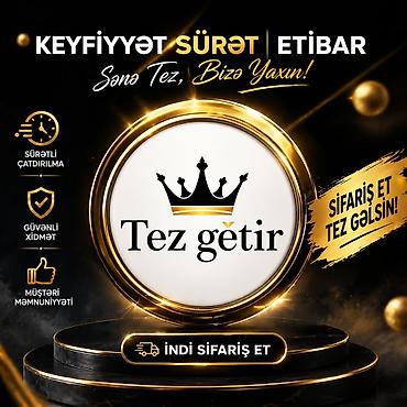 Услуги: Tez gətir – şəhərdaxili kuryer və çatdırılma xidməti Xidmətlər: - — 8