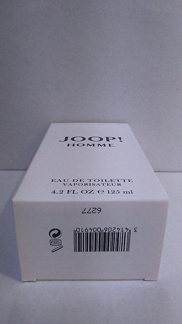 hugo: JOOP HOMME EDT 125ML TSTR | Joop Homme edt 125ml tstr. Original — 5