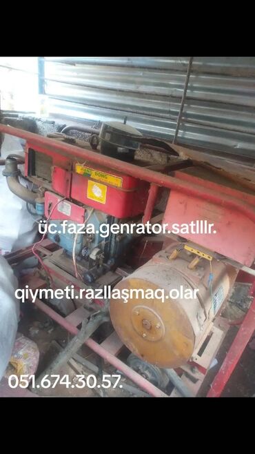 Generatorlar: Dizel Generator Kredit yoxdur