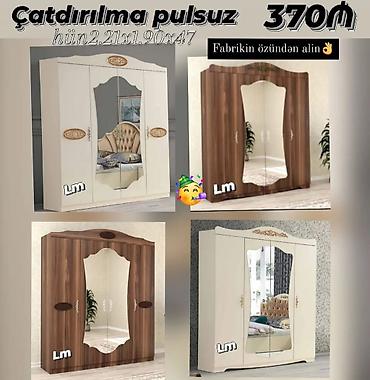 șkaf: Dolab yeni qarderob paltar dolabı güzgülü — 1