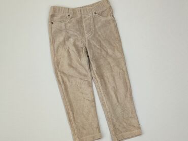garsonki ze spodniami: Material trousers, 1.5-2 years, 92, condition - Good