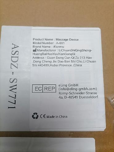 Ručni masažeri: Naziv proizvoda: Massage Device Model: A-001 Brend: iKenmu Proizvođač — 1