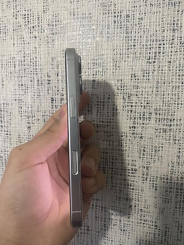 Apple iPhone: IPhone 16 Pro, Б/у, 256 ГБ, White Titanium, 100 % — 7