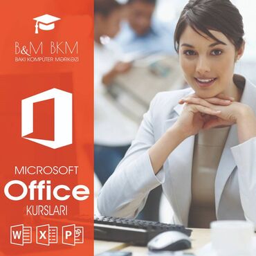 xanımlar üçün sürücülük təlimi: Компьютерный курс, Microsoft Office, Очное, Групповое, С выездом на дом