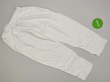 spodnie sellpy: White, Spodnie materiałowe damskie, rozmiar S — 2