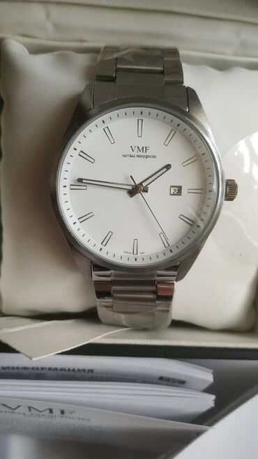 Qol saatları: Yeni, Qol saatı, VMF, rəng - Gümüşü — 10