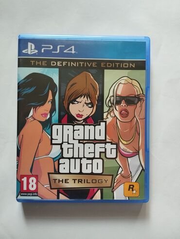 PS4 (Sony Playstation 4): 🎇GTA The trilogy ps4🎇 Oyun əla vəziyyətdədir cəmi bir dəfə istifadə