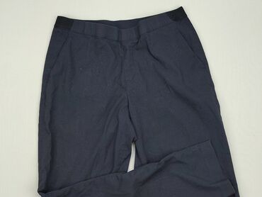 bluzki niebieska damskie: Material trousers, M (EU 38), condition - Good