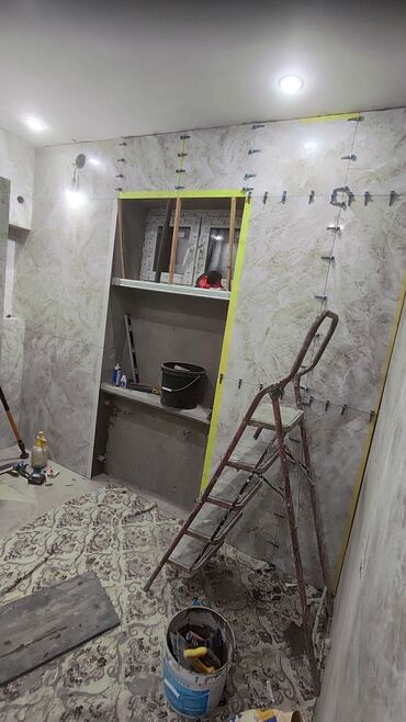 Укладка плитки: Подготовка стен для укладки, Подготовка стен для грунтовки, Резка плитки | Керамическая плитка, Керамогранитая плитка, Мозаичная плитка | Вертикальная укладка, Диагональная укладка, Горизонтальная укладка Больше 6 лет опыта — 12