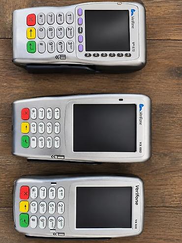kass: Verifone POS terminalları – VX670, VX680 və VX820 modelləri — 1