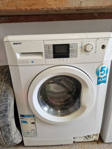 işlənmiş paltaryuyan: Paltaryuyan maşın Beko, 6 kq, İşlənmiş, Avtomat, Qurutma var, Ünvandan götürmə