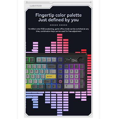 logitech superlight 2: Клавиатура, Ajazz, Механическая, Bluetooth, Проводное подключение, Размер: 100% — 5