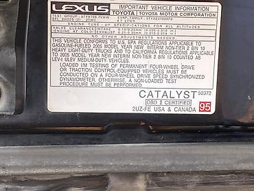 lexus: Lexus LX: 2005 г., 4.7 л, Автомат — 8