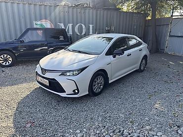 авто корея бишкек: Toyota Corolla: 2021 г., 1.8 л, Вариатор, Гибрид, Седан — 2