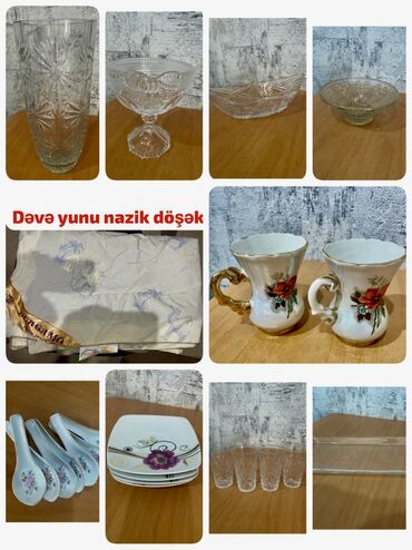 karaca qab: Fincanlar, rəng - Ağ, Keramika, 2 ədədli dəst
