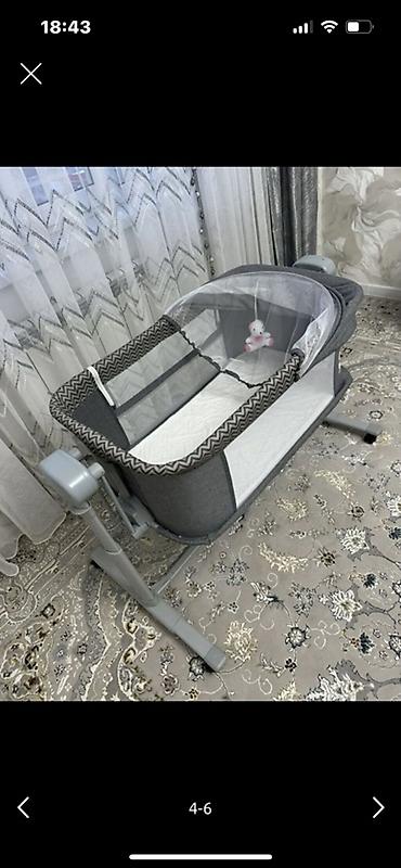 Люльки: Люлька, Колыбель, Металл, цвет - Серый — 1