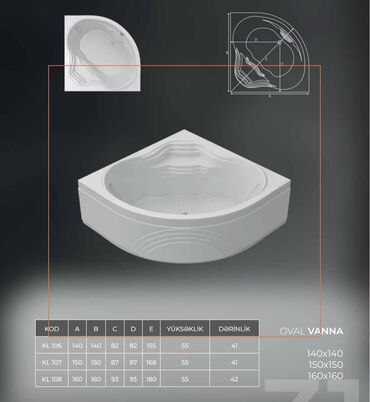 Duş poddonları: Duş kabinələr ara bölmələr hamam mebeləri Moydadırlar dolablar led — 25