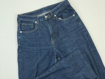 eleganckie czarne krótkie spodenki damskie: Jeans, M (EU 38), condition - Good