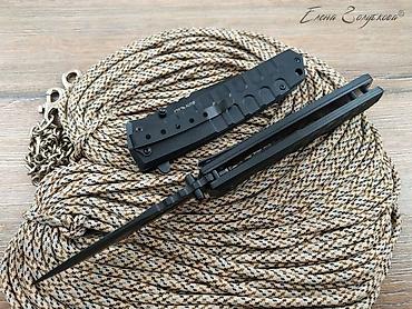 чехол а32: Складной нож Т-34 Black от НОКС, сталь AUS8, рукоять G10 Общая длина — 4