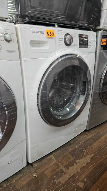 Paltaryuyan maşınlar: Paltaryuyan maşın Samsung, 6 kq, İşlənmiş, Avtomat, Qurutmasız, Kredit yoxdur