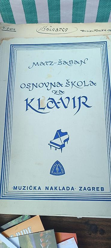 Books, Audio & Video formats: Matz–Šaban: Osnovna škola za klavir - Udžbenik/metodička zbirka za — 1