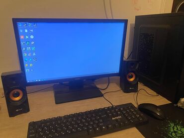 Настольные ПК и рабочие станции: Компьютер, ОЗУ 16 ГБ, Игровой, Б/у — 1