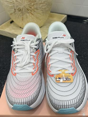 run: Кроссовки, 37.5, Skechers, Новый, цвет - Белый, Самовывоз — 3