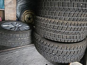 215 65 16 зимние: Зимнее колесо в сборе: шина 215/65 R16 на легкосплавном диске. зимний — 4