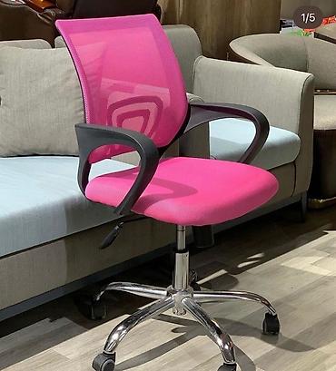 Ofis və oyun kresloları: Yeni, Təkərli, Qolları tənzimlənmir, Parça — 4