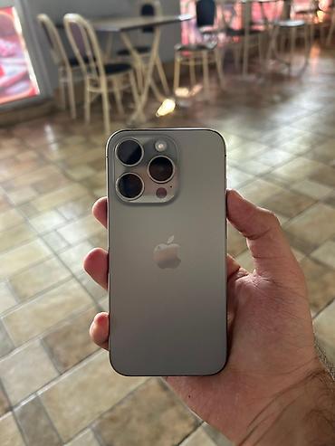 айфон 5 с: IPhone 15 Pro, 128 ГБ, Natural Titanium, Face ID — 1