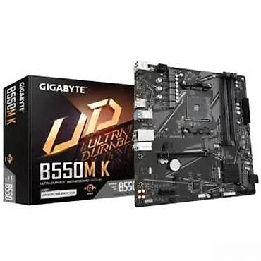 Matične ploče: GIGABYTE B550M K – mATX matična ploča za AMD Ryzen - Čipset: AMD B550 — 12