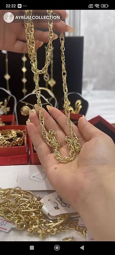 qızıl zinət eşyaları: Sep qolbag. italyan qizili ilə eyni reng forma. poladdan.qəti qaralmir — 1