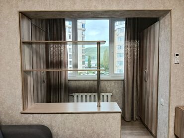 квартира убактылуу: 1 бөлмө, 35 кв. м, 106-серия, 6 кабат, Косметикалык ремонт