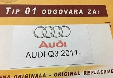 cerada za auto akcija: TEPIH PLATNENE PATOSNICE AUDI Q3 8 - SIVE | NOVO ! Viber, WhatsApp — 5