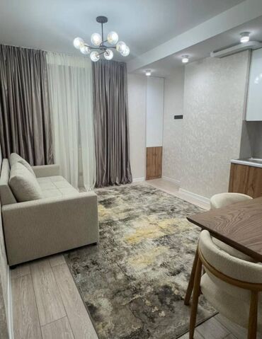 снять квартиру без риэлтора: 1 комната, 39 м², Элитка, 7 этаж, Евроремонт