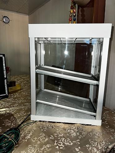 Оборудование для магазинов: Elektrikli isti vitrin / konserv qızdırıcısı - Şüşə vitrinli — 2