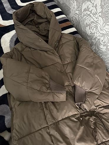 nike tech flecce: Пуховик, По колено, Стеганый, XL, L — 2