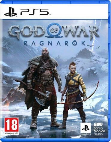 play: God of War, Macəra, Yeni Disk, PS5 (Sony PlayStation 5), Pulsuz çatdırılma