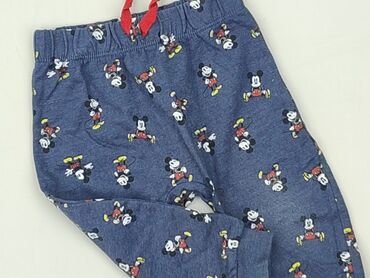 Spodnie dresowe, Disney, 6-9 miesięcy, stan - Bardzo dobry