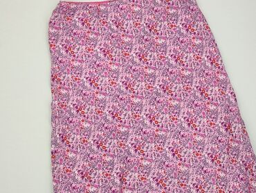 długie spódnice z rozcięciem w kwiaty: Spódnica, S, stan - Dobry