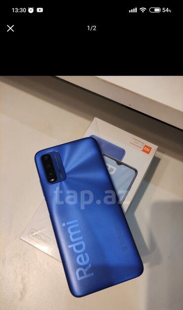 tez kredit v Azərbaycan | Peyk antenalarının quraşdırılması: Xiaomi Redmi Note 9T | 128 GB rəng - Mavi | Zəmanət, Sensor, Barmaq izi