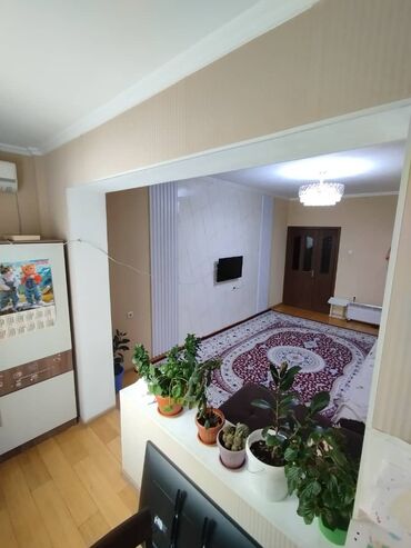 суточный квартира токмок микрорайон: 2 комнаты, 67 м², 106 серия улучшенная, 7 этаж, Евроремонт