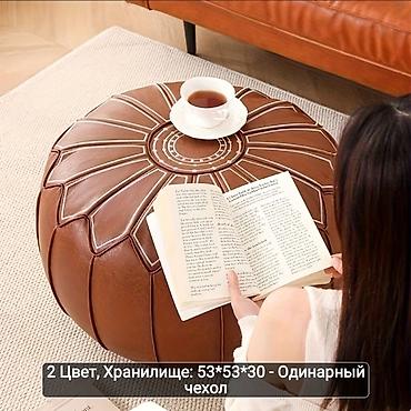 stul bar: Yeni, Pufik oturacaq, Süni dəri, rəng - Qara — 4